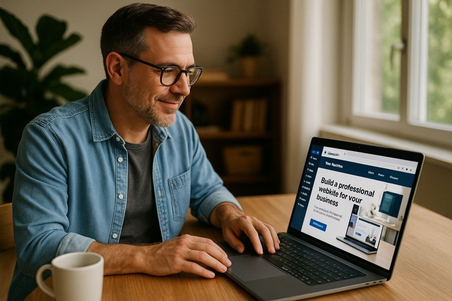 how to make a website for my business